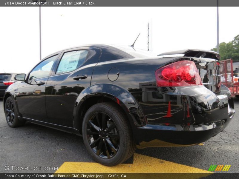 Black Clear Coat / Black 2014 Dodge Avenger SXT