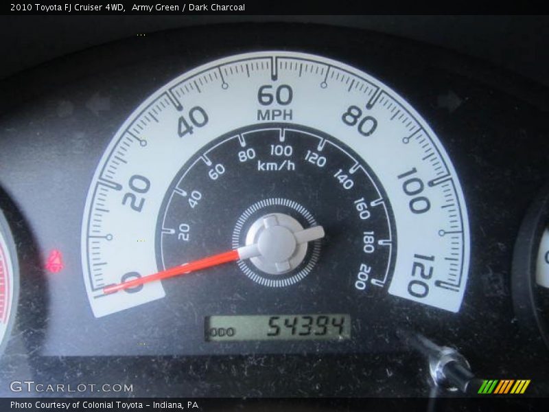 Army Green / Dark Charcoal 2010 Toyota FJ Cruiser 4WD