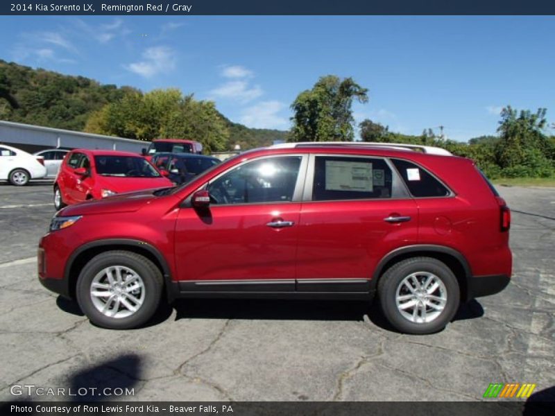  2014 Sorento LX Remington Red