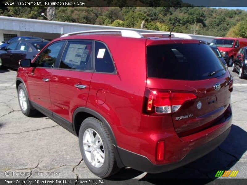 2014 Sorento LX Remington Red