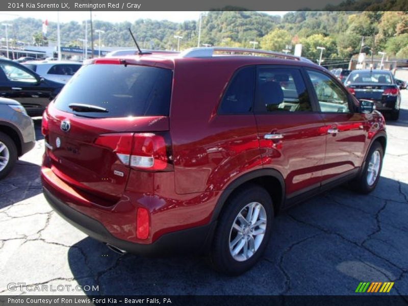 Remington Red / Gray 2014 Kia Sorento LX