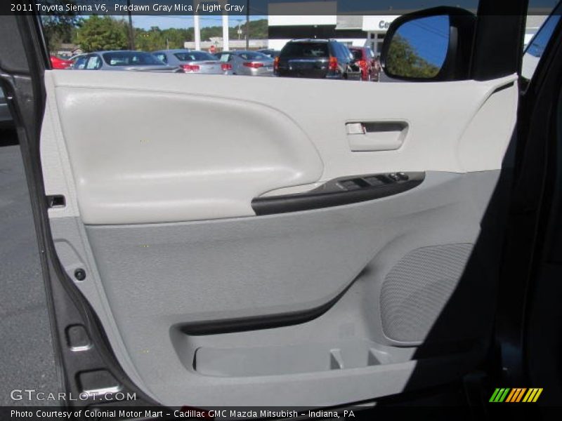 Predawn Gray Mica / Light Gray 2011 Toyota Sienna V6