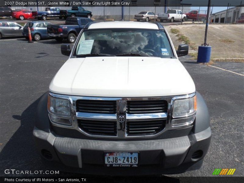 Stone White / Dark Slate Gray/Light Slate Gray 2007 Dodge Nitro SXT