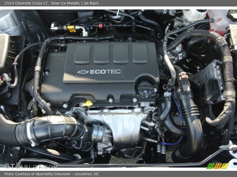Silver Ice Metallic / Jet Black 2014 Chevrolet Cruze LT