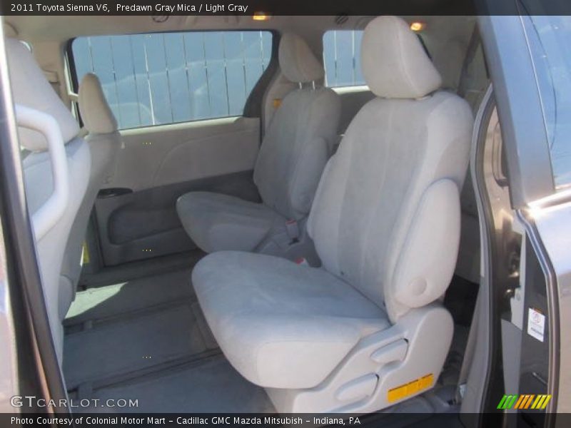 Predawn Gray Mica / Light Gray 2011 Toyota Sienna V6
