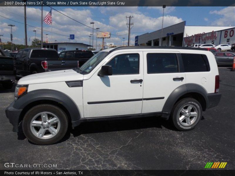 Stone White / Dark Slate Gray/Light Slate Gray 2007 Dodge Nitro SXT
