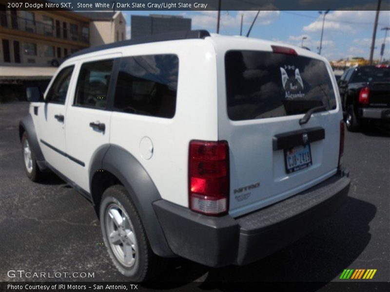 Stone White / Dark Slate Gray/Light Slate Gray 2007 Dodge Nitro SXT