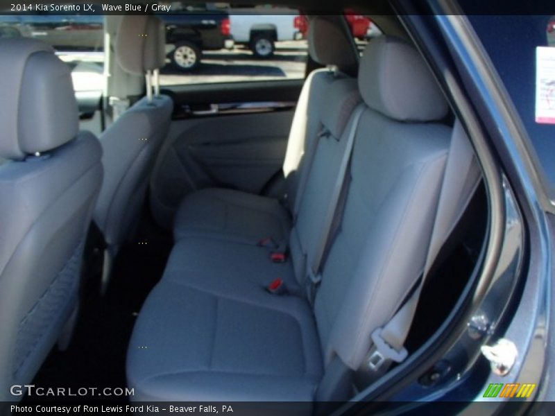 Wave Blue / Gray 2014 Kia Sorento LX