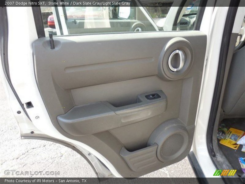 Stone White / Dark Slate Gray/Light Slate Gray 2007 Dodge Nitro SXT