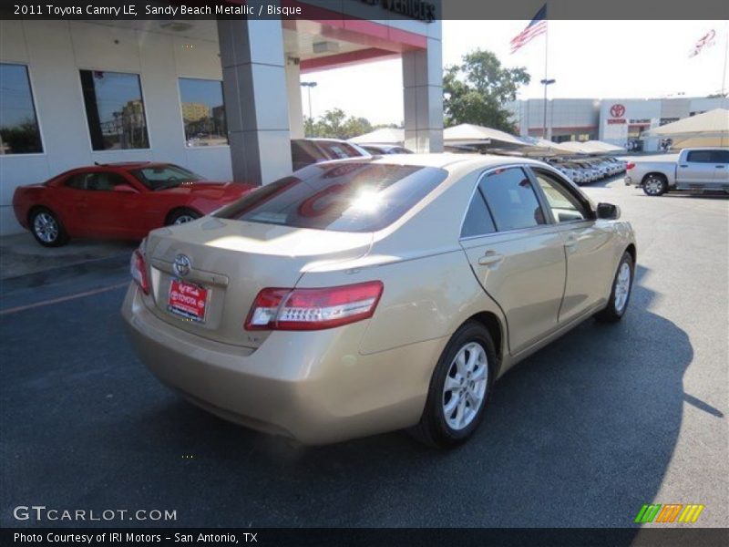 Sandy Beach Metallic / Bisque 2011 Toyota Camry LE