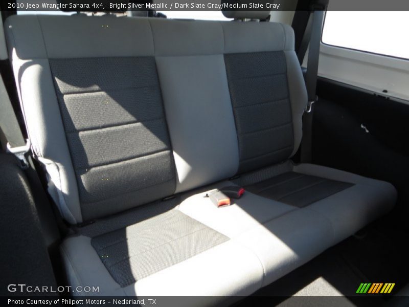 Bright Silver Metallic / Dark Slate Gray/Medium Slate Gray 2010 Jeep Wrangler Sahara 4x4