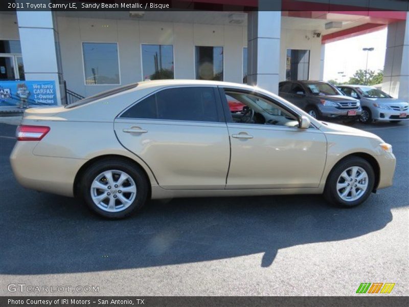 Sandy Beach Metallic / Bisque 2011 Toyota Camry LE