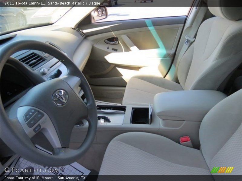 Sandy Beach Metallic / Bisque 2011 Toyota Camry LE