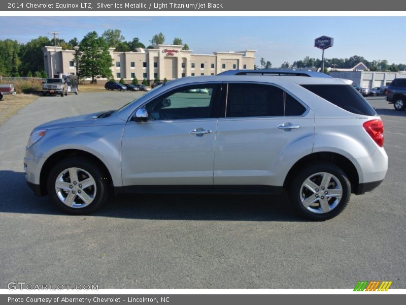 Silver Ice Metallic / Light Titanium/Jet Black 2014 Chevrolet Equinox LTZ