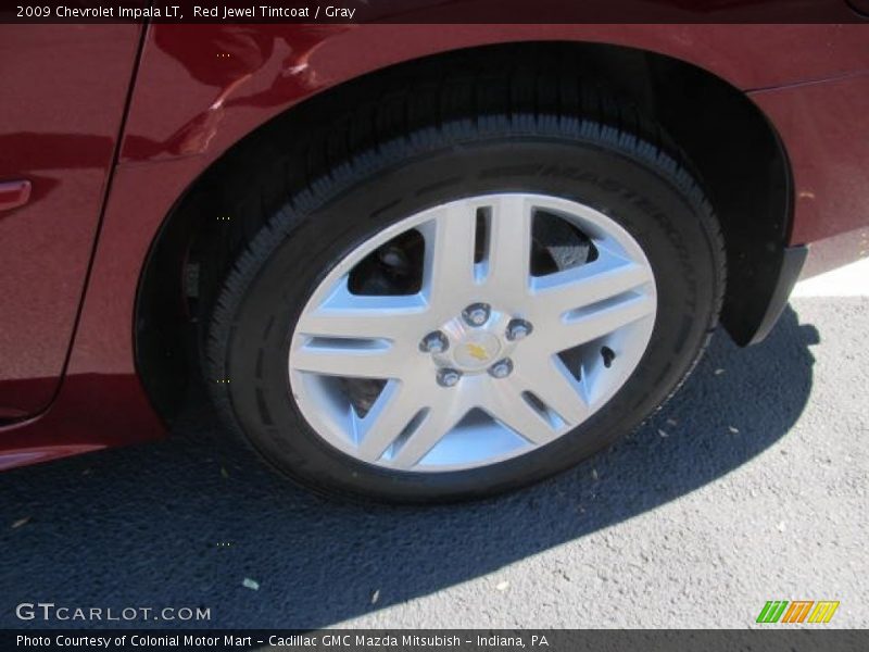 Red Jewel Tintcoat / Gray 2009 Chevrolet Impala LT