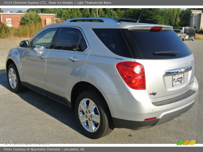 Silver Ice Metallic / Light Titanium/Jet Black 2014 Chevrolet Equinox LTZ