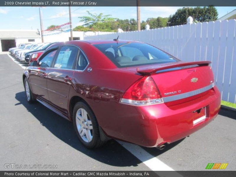 Red Jewel Tintcoat / Gray 2009 Chevrolet Impala LT