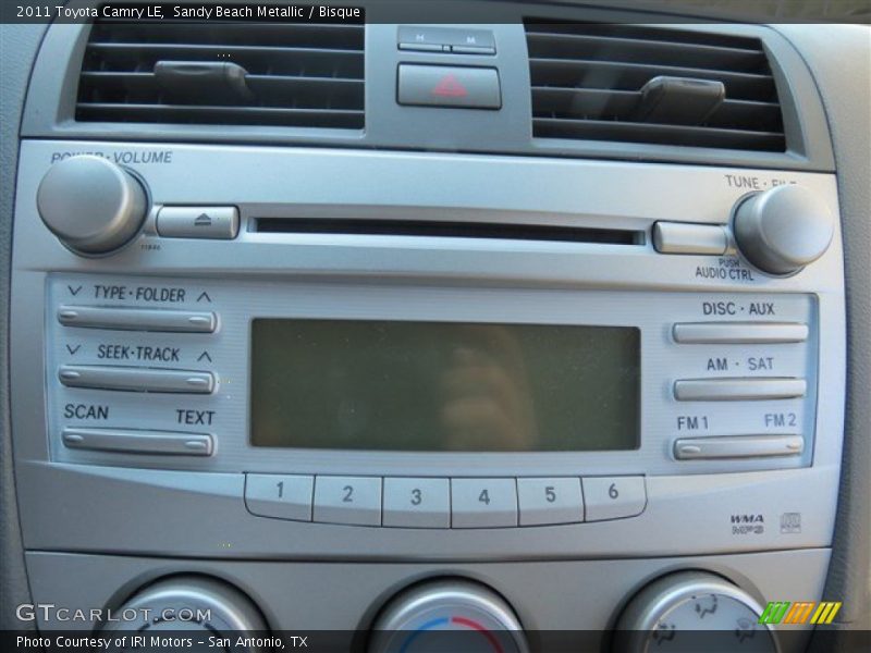 Sandy Beach Metallic / Bisque 2011 Toyota Camry LE