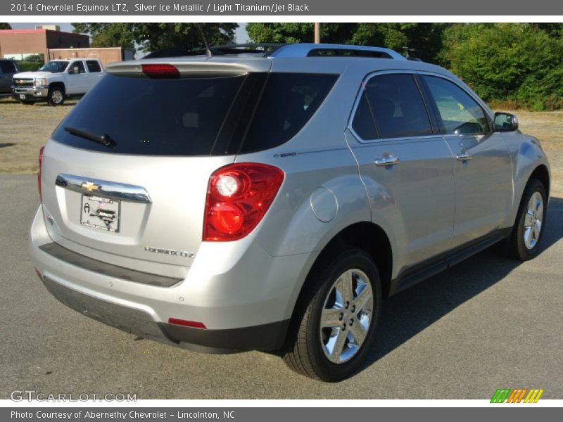 Silver Ice Metallic / Light Titanium/Jet Black 2014 Chevrolet Equinox LTZ