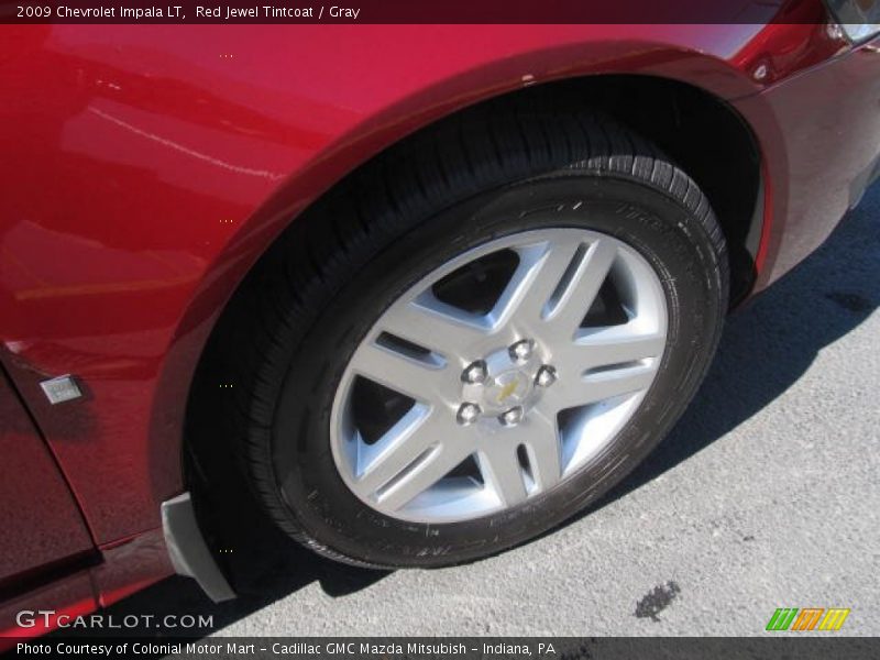 Red Jewel Tintcoat / Gray 2009 Chevrolet Impala LT