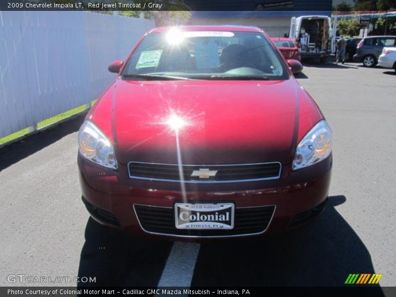 Red Jewel Tintcoat / Gray 2009 Chevrolet Impala LT