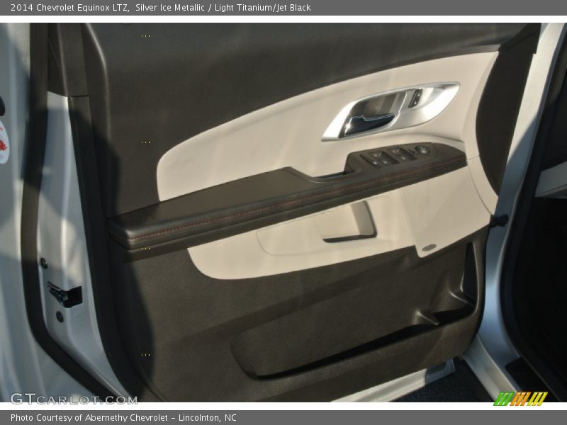 Silver Ice Metallic / Light Titanium/Jet Black 2014 Chevrolet Equinox LTZ