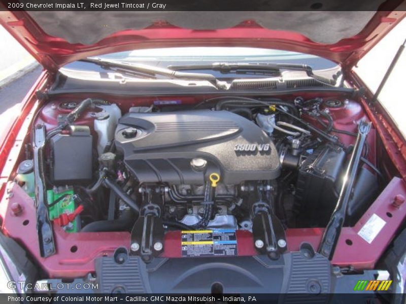 Red Jewel Tintcoat / Gray 2009 Chevrolet Impala LT