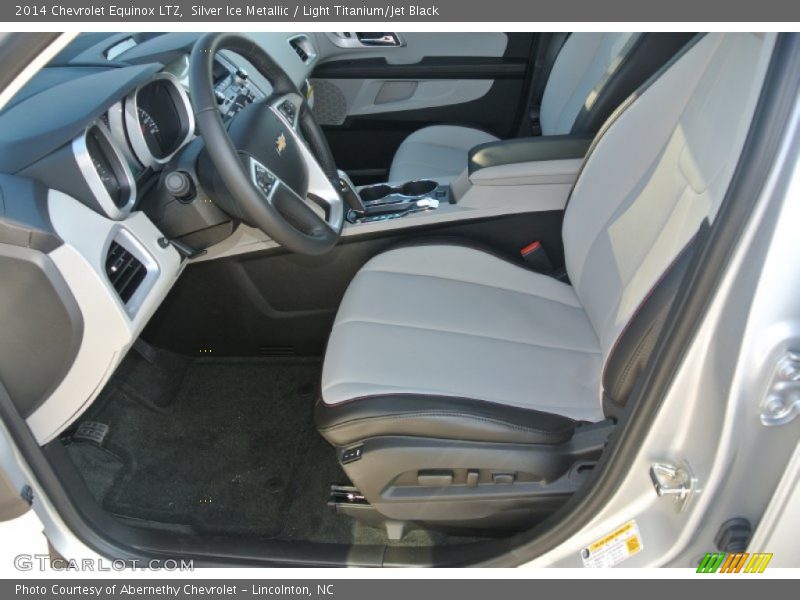 Front Seat of 2014 Equinox LTZ