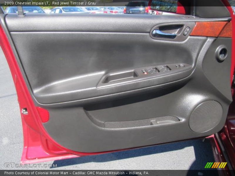 Red Jewel Tintcoat / Gray 2009 Chevrolet Impala LT