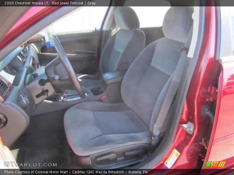 Red Jewel Tintcoat / Gray 2009 Chevrolet Impala LT