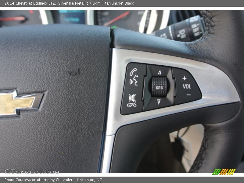 Silver Ice Metallic / Light Titanium/Jet Black 2014 Chevrolet Equinox LTZ