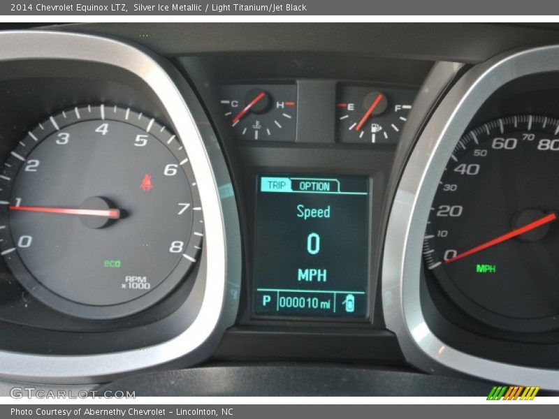 Silver Ice Metallic / Light Titanium/Jet Black 2014 Chevrolet Equinox LTZ