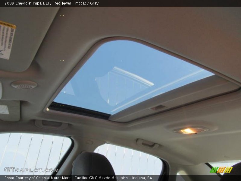 Red Jewel Tintcoat / Gray 2009 Chevrolet Impala LT