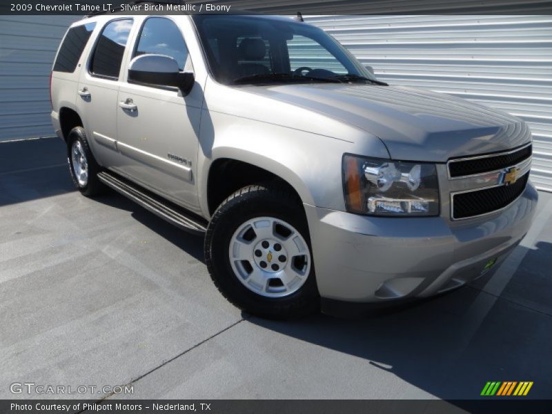 Silver Birch Metallic / Ebony 2009 Chevrolet Tahoe LT