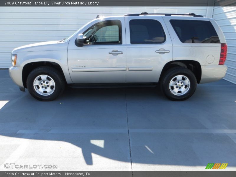 Silver Birch Metallic / Ebony 2009 Chevrolet Tahoe LT