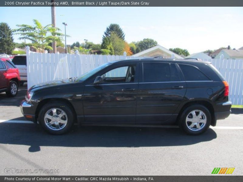 Brilliant Black / Light Taupe/Dark Slate Gray 2006 Chrysler Pacifica Touring AWD