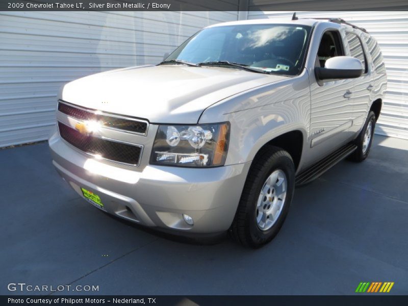 Silver Birch Metallic / Ebony 2009 Chevrolet Tahoe LT