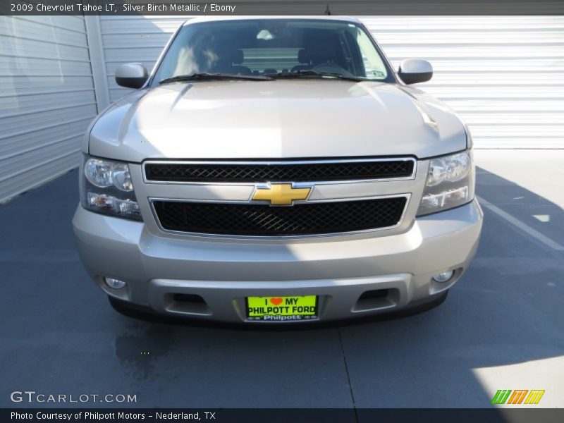 Silver Birch Metallic / Ebony 2009 Chevrolet Tahoe LT