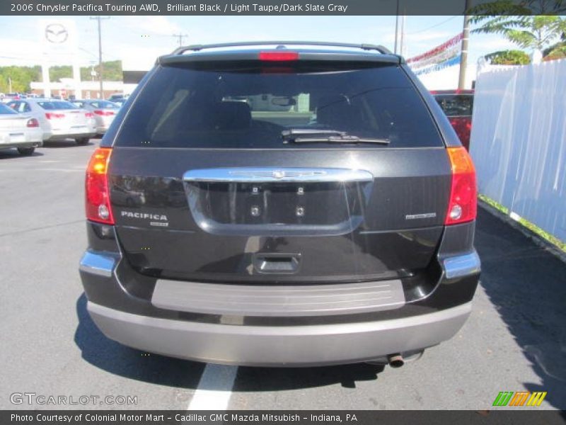 Brilliant Black / Light Taupe/Dark Slate Gray 2006 Chrysler Pacifica Touring AWD