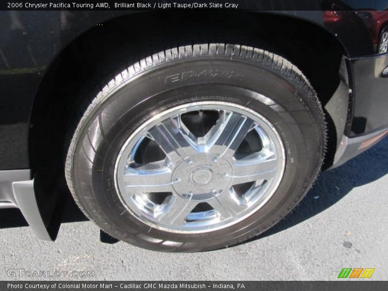 Brilliant Black / Light Taupe/Dark Slate Gray 2006 Chrysler Pacifica Touring AWD