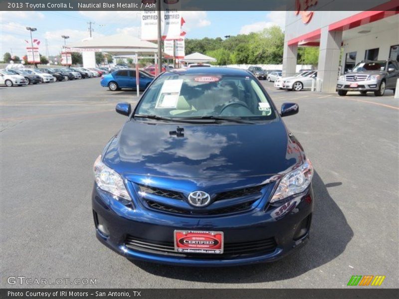 Nautical Blue Metallic / Ash 2013 Toyota Corolla L