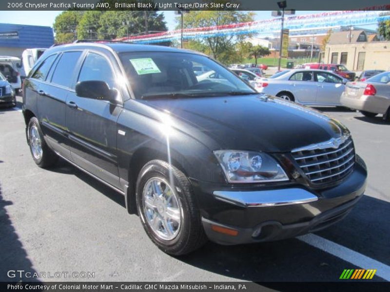Brilliant Black / Light Taupe/Dark Slate Gray 2006 Chrysler Pacifica Touring AWD
