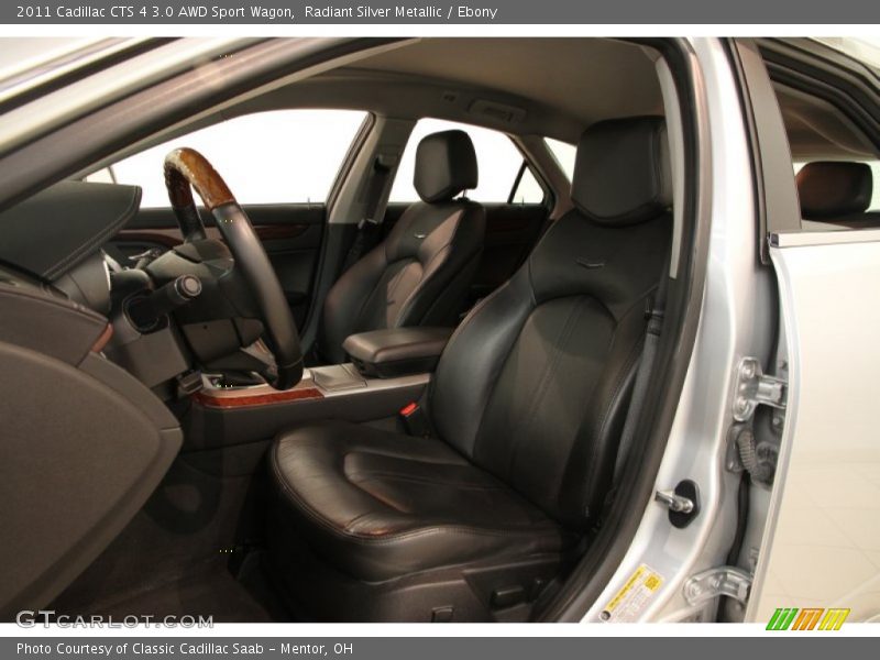 Front Seat of 2011 CTS 4 3.0 AWD Sport Wagon