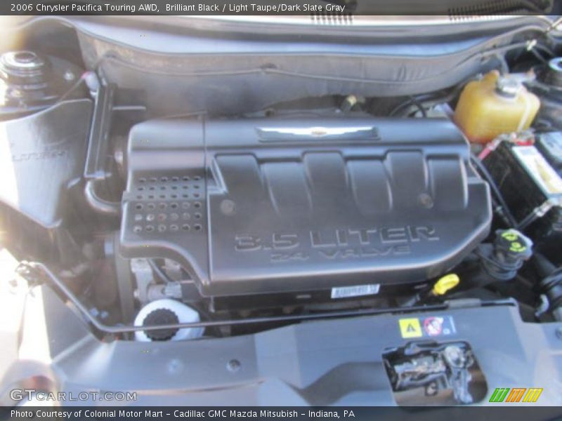 Brilliant Black / Light Taupe/Dark Slate Gray 2006 Chrysler Pacifica Touring AWD