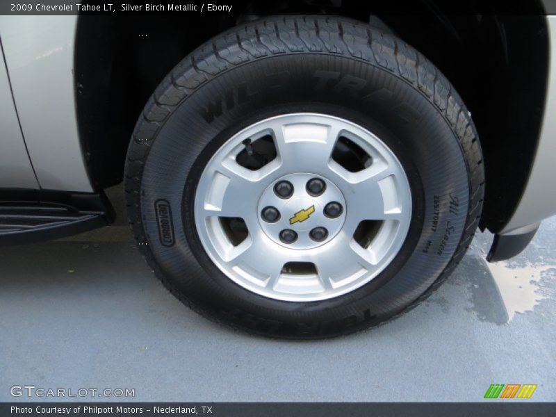 Silver Birch Metallic / Ebony 2009 Chevrolet Tahoe LT
