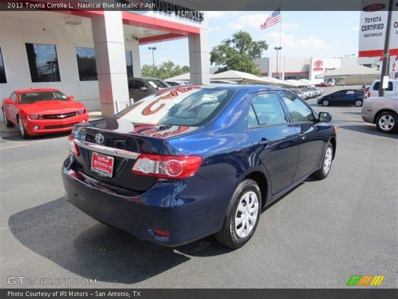 Nautical Blue Metallic / Ash 2013 Toyota Corolla L