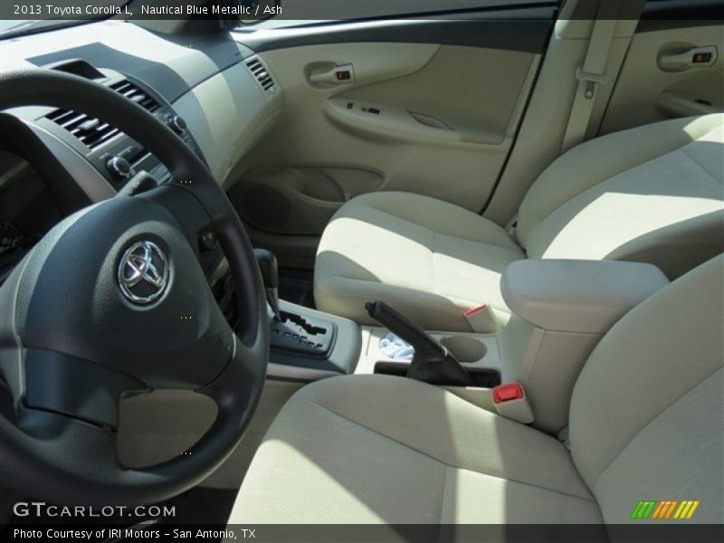 Nautical Blue Metallic / Ash 2013 Toyota Corolla L
