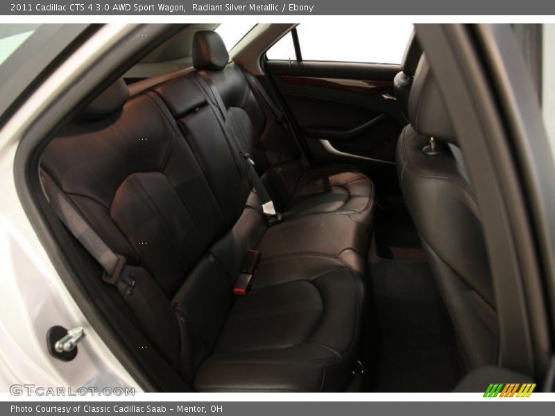 Radiant Silver Metallic / Ebony 2011 Cadillac CTS 4 3.0 AWD Sport Wagon