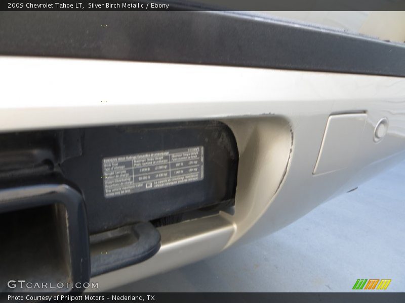 Silver Birch Metallic / Ebony 2009 Chevrolet Tahoe LT