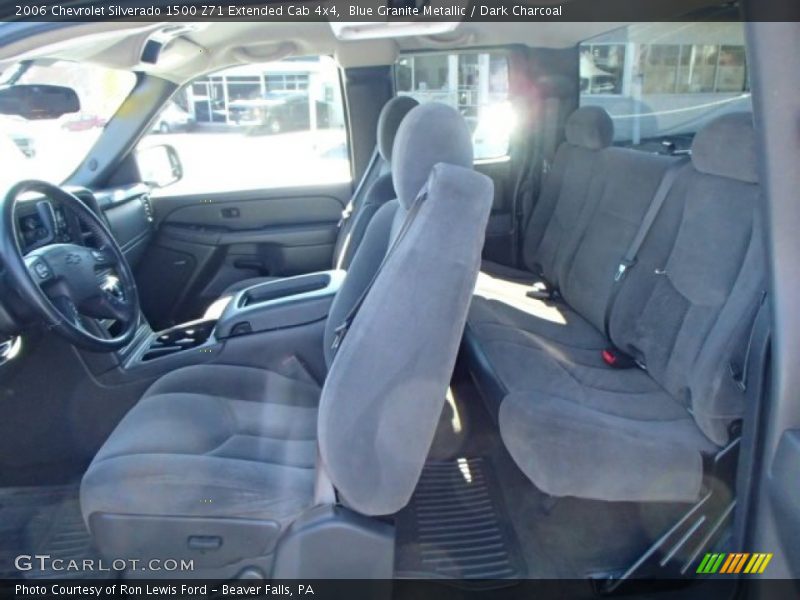 Blue Granite Metallic / Dark Charcoal 2006 Chevrolet Silverado 1500 Z71 Extended Cab 4x4